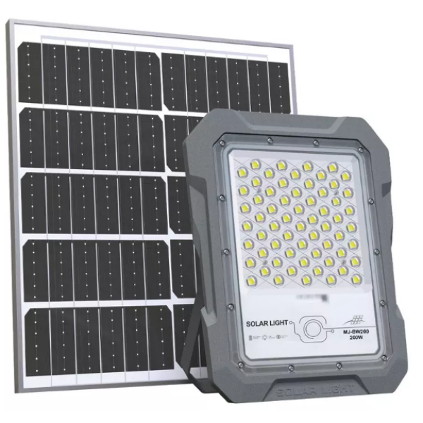 Ηλιακός Προβολέας LED MJ-BW200 – 200W, 1343LM, Radar Sensor, Τηλεχειριστήριο, Αδιάβροχος IP65