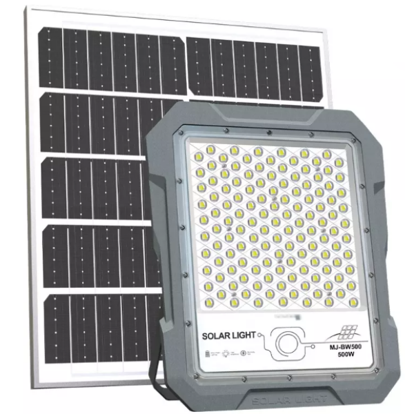 Ηλιακός Προβολέας LED MJ-BW500 – 500W, 2641LM, Radar Sensor, Τηλεχειριστήριο, Αδιάβροχος IP65