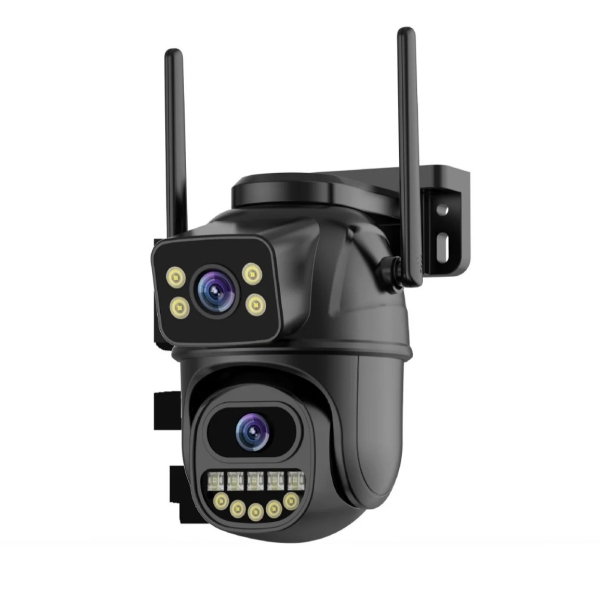 Κάμερα Ασφαλείας WiFi PTZ 6MP (4K) με Διπλό Φακό, AI Ανίχνευση Ανθρώπου, Έγχρωμη Νυχτερινή Όραση & Αμφίδρομο Ήχο