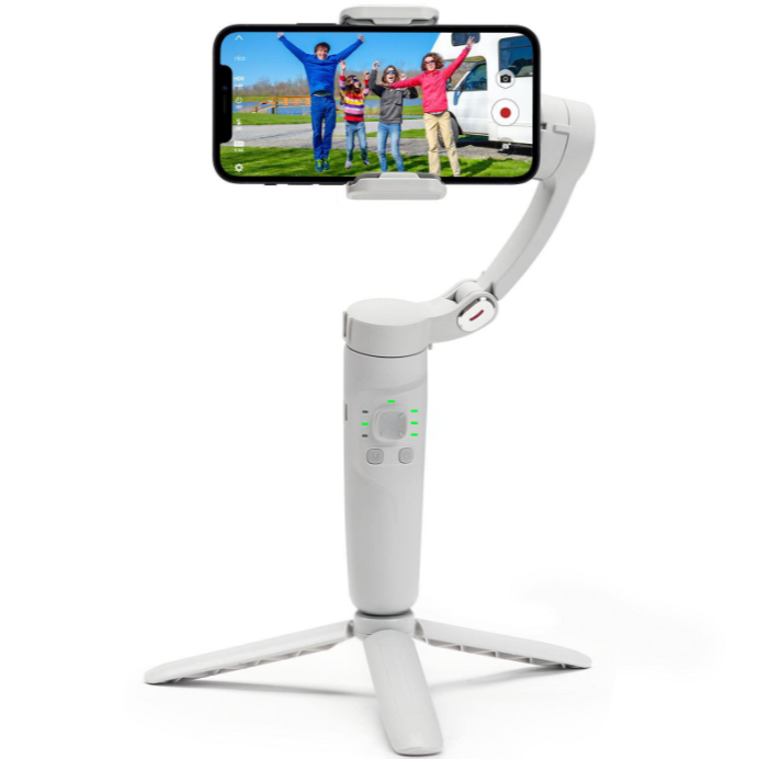 M1 3-Axis Gimbal Stabilizer Με Τρίποδο – Selfie Stick Με Face Tracking &Amp; Gesture Control