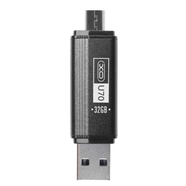 XO U70 USB & Micro USB Flash Drive 32GB – OTG, Αδιάβροχο, Αντικραδασμικό