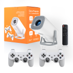 YYQ07 Game Projector 2 in 1 με Gamepads & Remote Control – Android 11 Προτζέκτορας Gaming & Home Cinema 720P με 30.000 Παιχνίδια