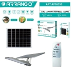 Ηλιακό Φωτιστικό Δρόμου 150W Με Τηλεχειριστήριο & Πάνελ Arrango AP76359