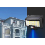 Ηλιακό Φωτιστικό Τοίχου 80 LED Με Τηλεχειριστήριο Arrango AT47912