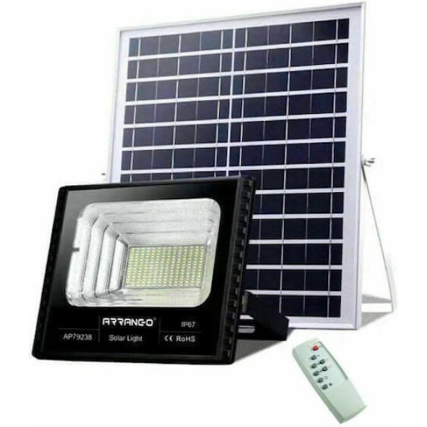 Ηλιακός Προβολέας LED 100W Με Πάνελ Arrango AP79242