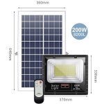 Ηλιακός Προβολέας LED 200W Με Πάνελ Arrango AT47989