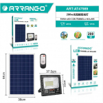 Ηλιακός Προβολέας LED 200W Με Πάνελ Arrango AT47989