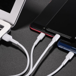 Καλώδιο Φόρτισης 3 Σε 1 Lightning / Micro-USB / Type-C 1m Borofone BX16 Easy
