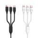 Καλώδιο Φόρτισης 3 Σε 1 Lightning / Micro-USB / Type-C 1m Borofone BX17 Enjoy