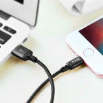 Καλώδιο Φόρτισης Και Δεδομένων Type-C Σε Lightning 20W 2m Μαύρο HOCO X14 Double Speed