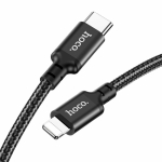 Καλώδιο Φόρτισης Και Δεδομένων Type-C Σε Lightning 3m Μαύρο Hoco X14