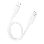 Καλώδιο Φόρτισης Και Δεδομένων Type-C Σε Lightning PD 27W 0.25m Λευκό Hoco X96 - Image 2