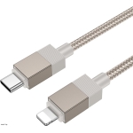 Καλώδιο Type-C – Lightning 1m με Πλέξη Χρυσό Hoco X110