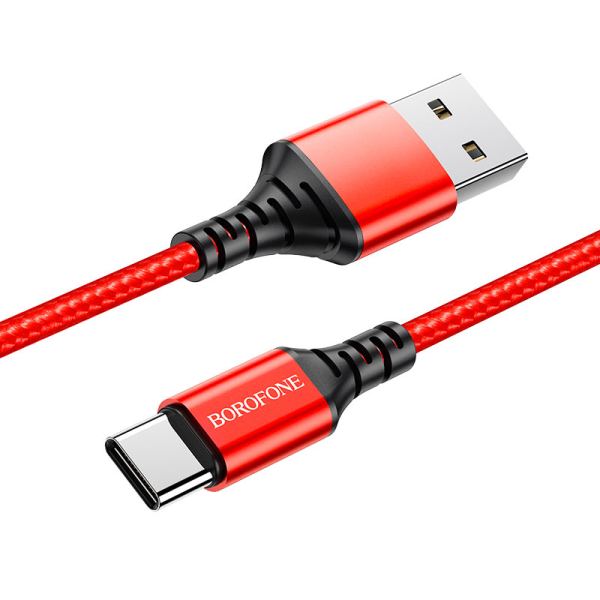 Καλώδιο USB-A σε Type-C 1m με Πλέξη Borofone BX54