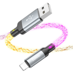 Καλώδιο USB-C σε Lightning 20W 1m με Φωτισμό Hoco U112 Shine
