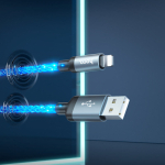 Καλώδιο USB-C σε Lightning 20W 1m με Φωτισμό Hoco U112 Shine