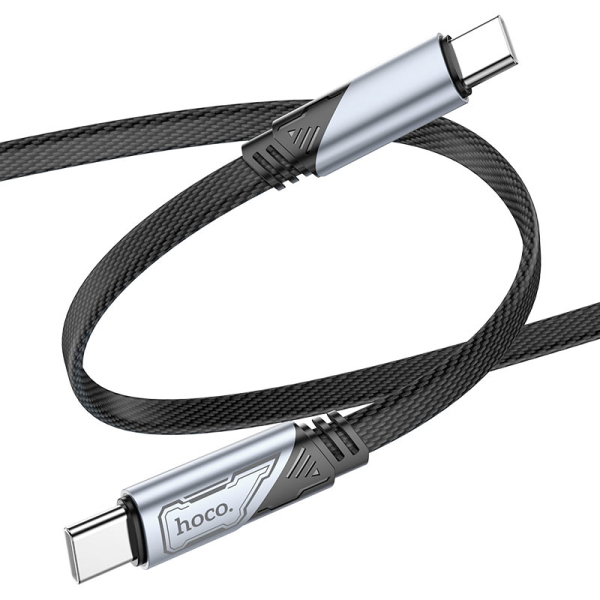 Καλώδιο USB-C σε USB-C 60W 1.2m με Πλεξούδα Υφάσματος Hoco U119