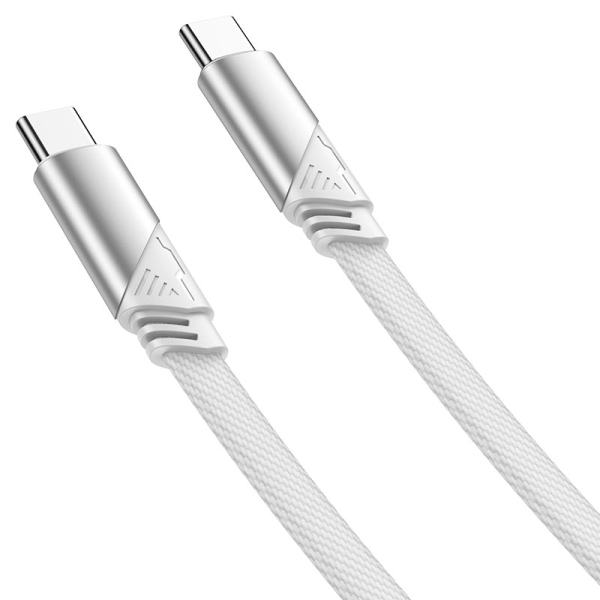 Καλώδιο USB-C σε USB-C 60W 1.2m με Πλεξούδα Υφάσματος Hoco U119