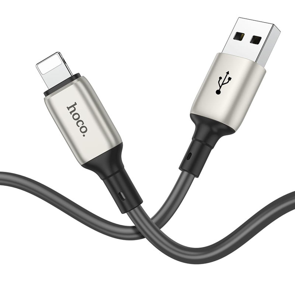 Καλώδιο USB σε Lightning 1m με Πλεξούδα TPE Hoco X66 Howdy