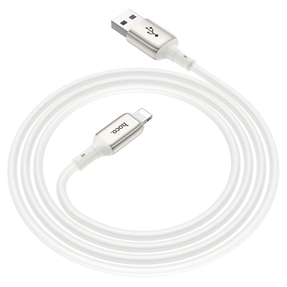 Καλώδιο USB σε Lightning 1m με Πλεξούδα TPE Hoco X66 Howdy