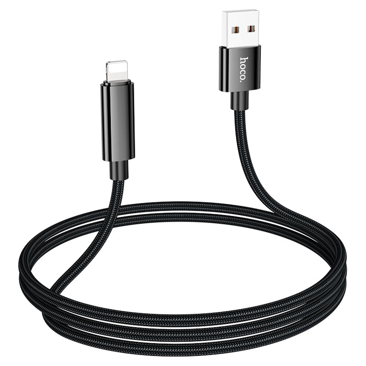 Καλώδιο USB σε Lightning με Ψηφιακή Οθόνη LED 1.2m Hoco U125 Benefit