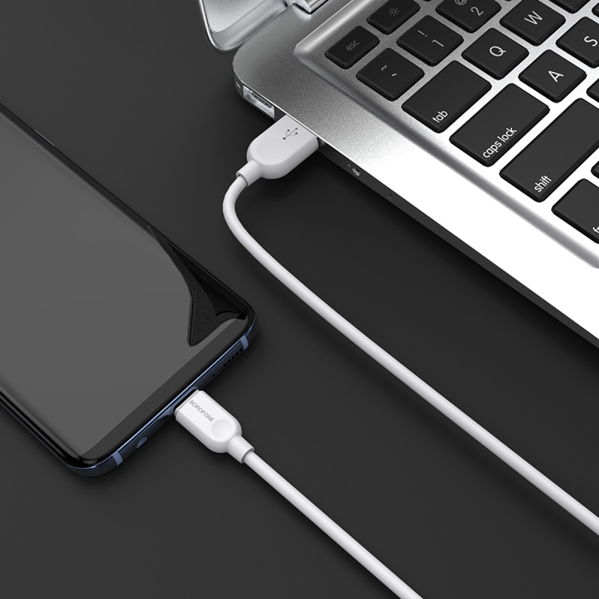 Καλώδιο USB σε USB-C 2m Borofone BX14 LinkJet