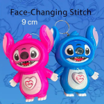 Κούκλα – Μπρελόκ Angel & Stitch Με Αλλαγή Προσώπων 9,5cm