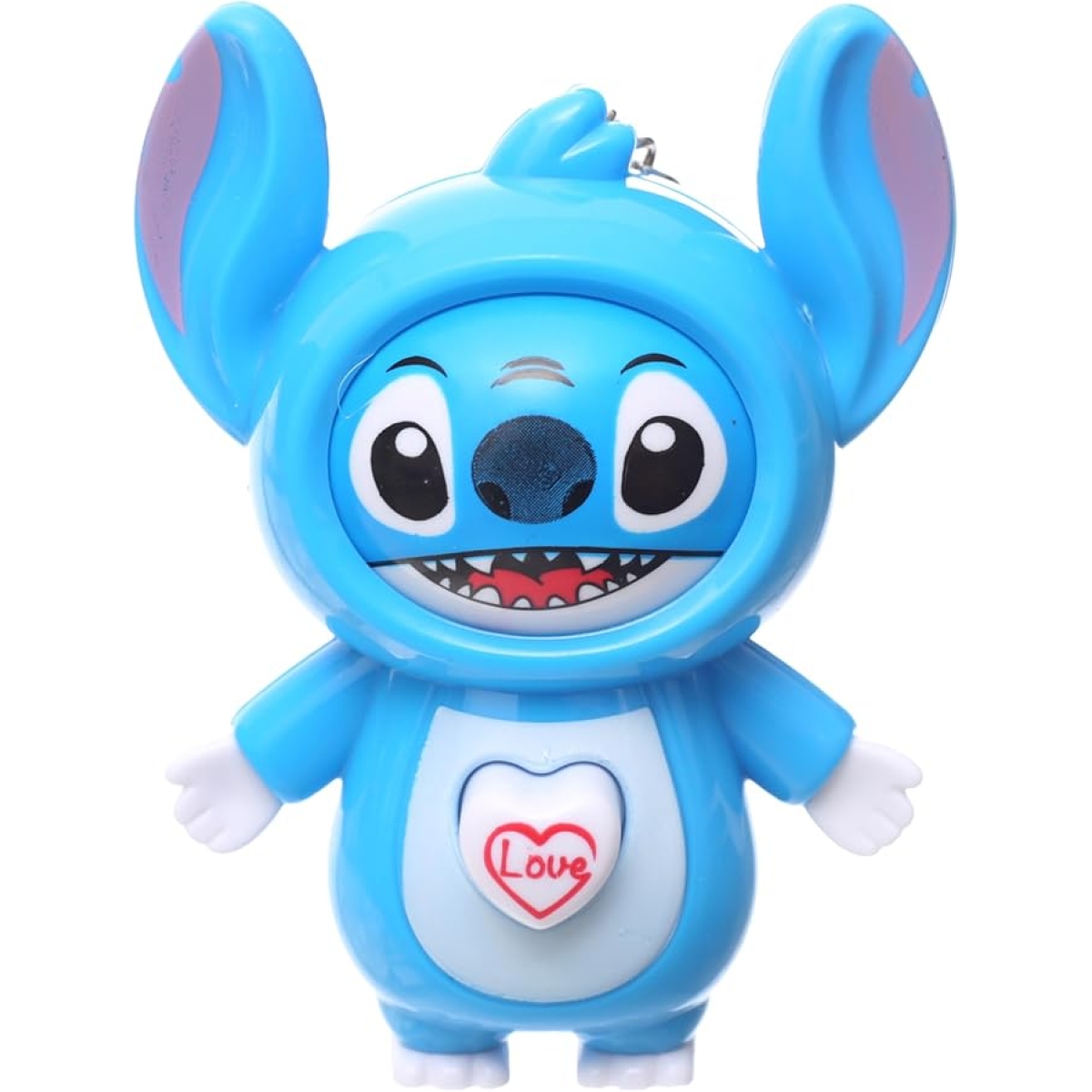 Κούκλα – Μπρελόκ Angel & Stitch Με Αλλαγή Προσώπων 9,5cm