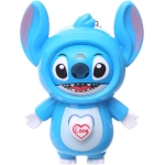 Κούκλα – Μπρελόκ Angel & Stitch Με Αλλαγή Προσώπων 9,5cm