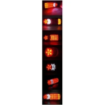 LED Φανάρι Φορτηγού Πίσω 46 LED 24V με 5 Λειτουργίες – 1 Τεμάχιο