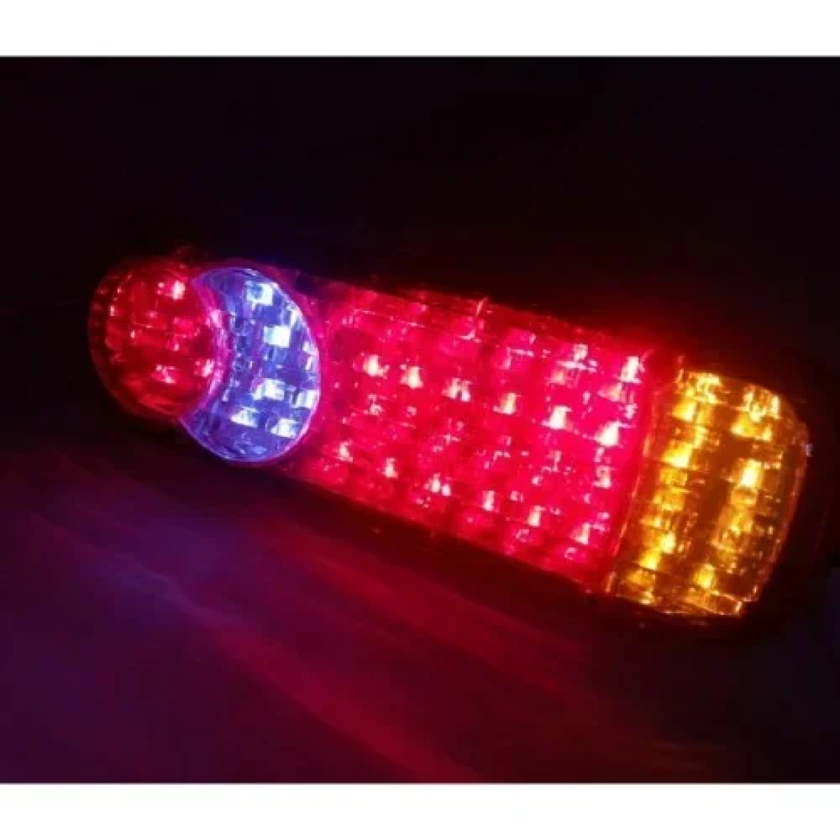 LED Φανάρι Φορτηγού Πίσω 46 LED 24V με 5 Λειτουργίες – 1 Τεμάχιο