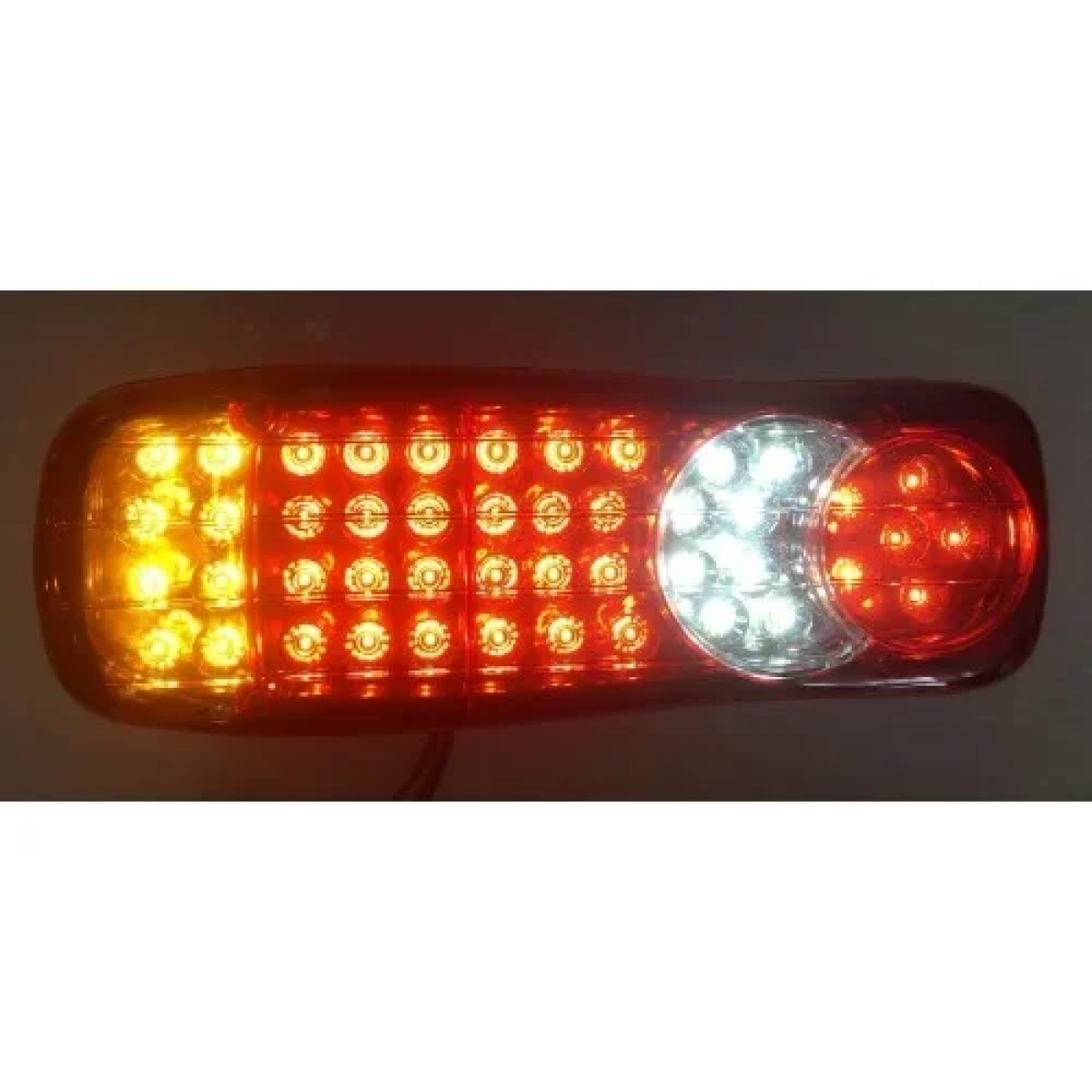 LED Φανάρι Φορτηγού Πίσω 46 LED 24V με 5 Λειτουργίες – 1 Τεμάχιο