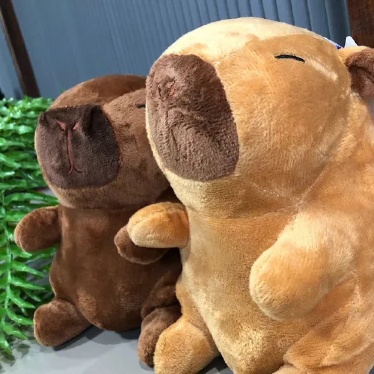 Λούτρινο Παιχνίδι Capybara Καθιστό 18cm