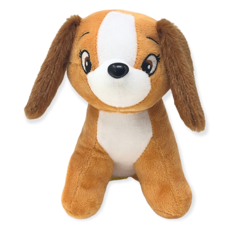 Λούτρινο Παιχνίδι Σκυλάκι με Μακριά Αυτιά 18cm
