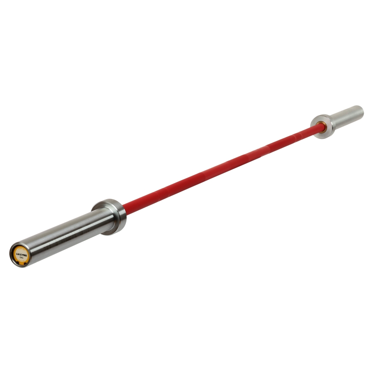LivePro Ολυμπιακή Μπάρα Cerakote 201cm (8319-RD) - Image 3