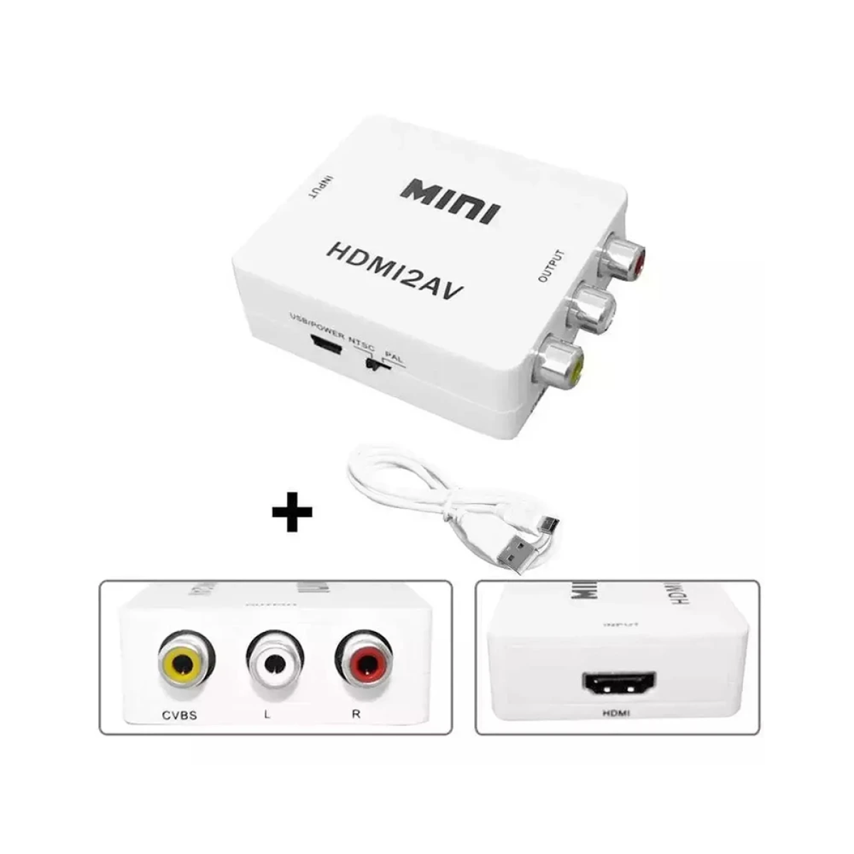Μετατροπέας AV σε HDMI Andowl QY-V04