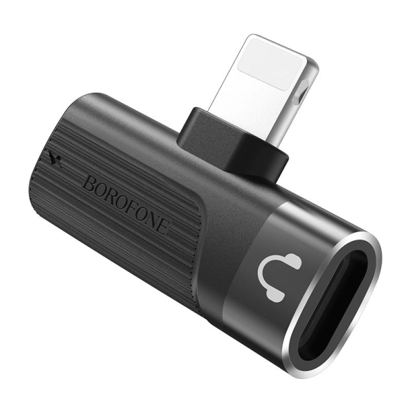 Μετατροπέας Ήχου Lightning σε Dual Lightning Borofone BV14