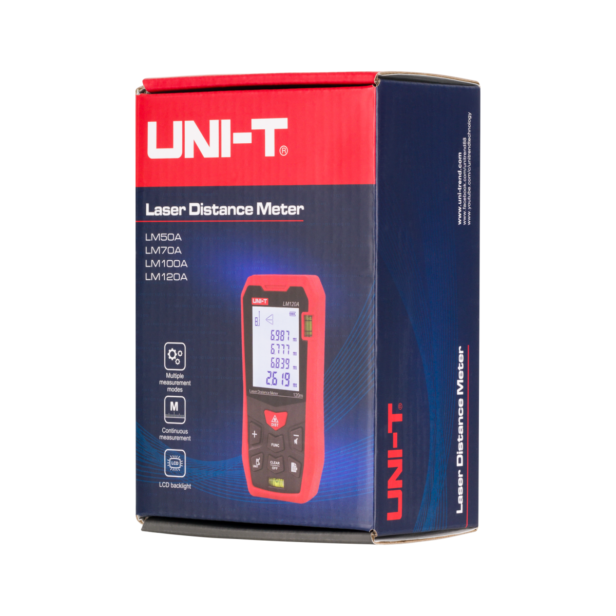 Uni-T Μέτρο Laser LM100A με Δυνατότητα Μέτρησης έως 100m MIE0448 - Image 4