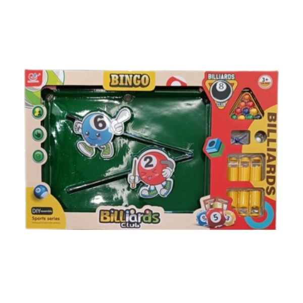 Μίνι επιτραπέζιο παιχνίδι μπιλιάρδο για παιδιά 3+