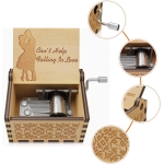 Μουσικό Κουτί Ξύλινο "Can't Help Falling in Love'' - Image 3