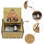 Μουσικό Κουτί Ξύλινο "Happy Birthday'' - Image 2