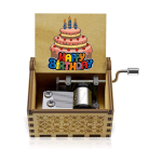 Μουσικό Κουτί Ξύλινο "Happy Birthday''