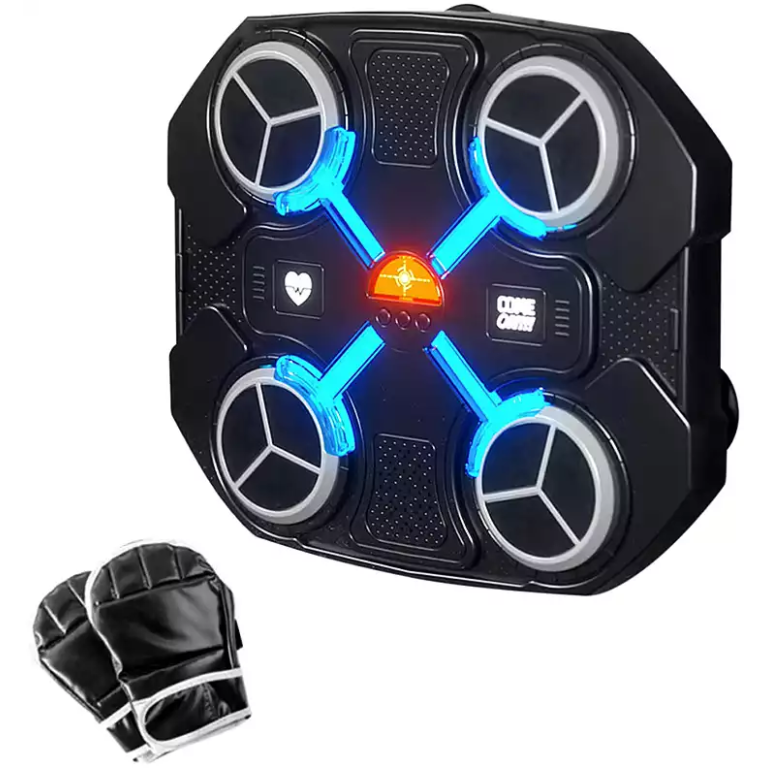 Μουσικό Ταμπλό Μποξ LED Με Bluetooth Και Γάντια A234