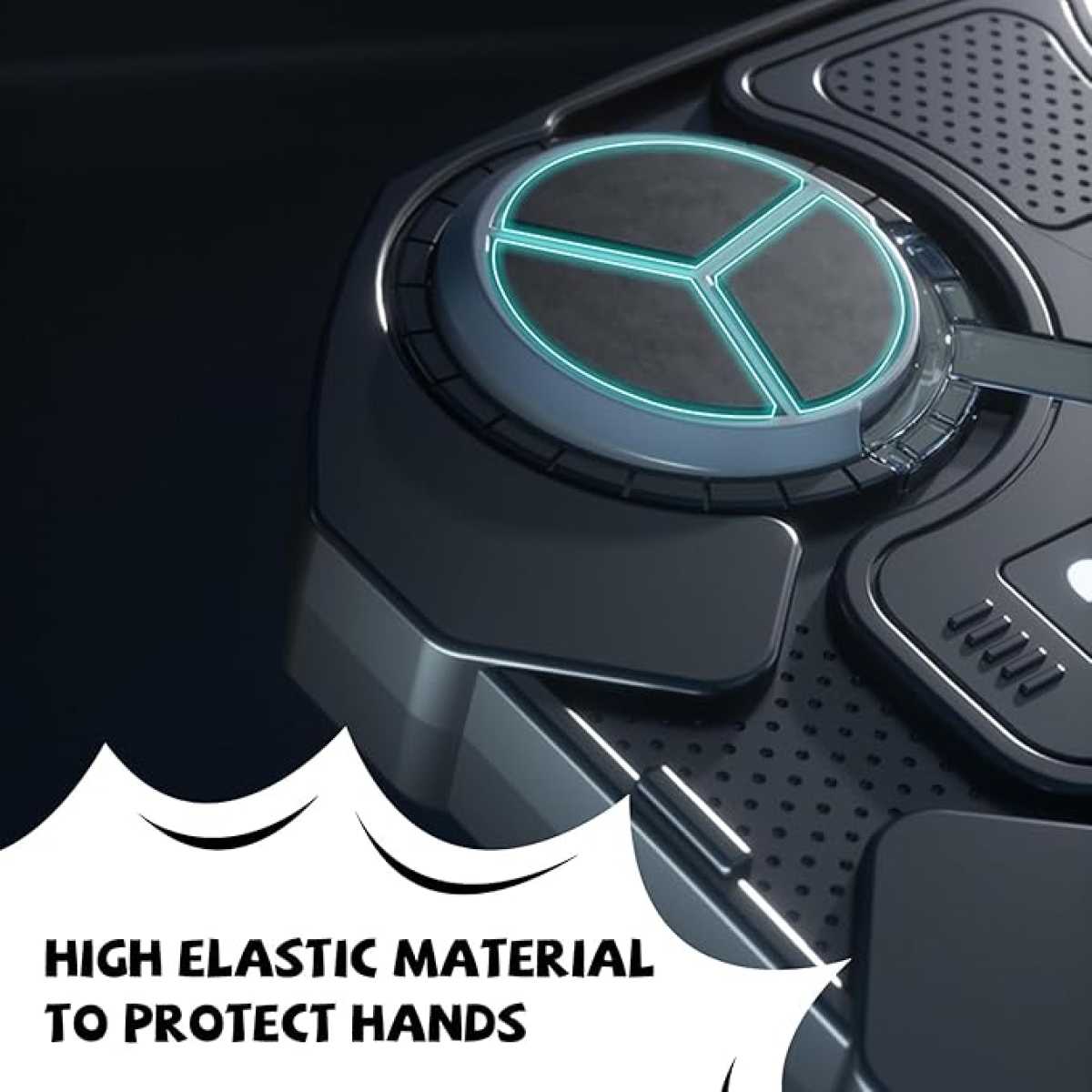 Μουσικό Ταμπλό Μποξ LED Με Bluetooth Και Γάντια A234