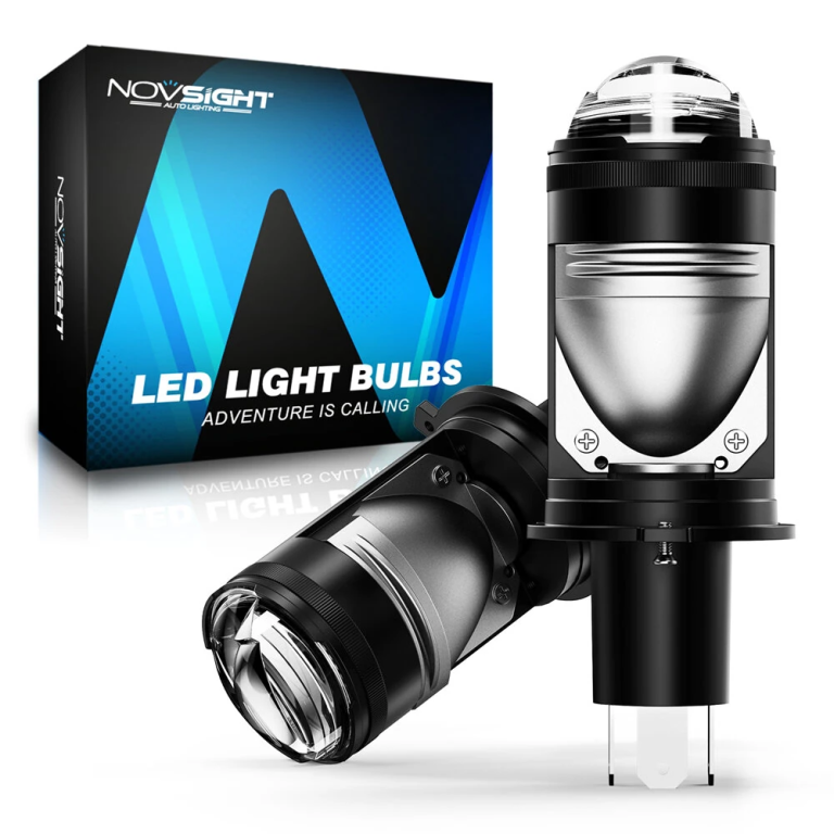 NovSight Σετ Λάμπες Αυτοκινήτου H4 LED 6500K Ψυχρό Λευκό 12-24V NovSight A500-T4