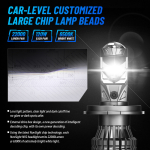 NovSightΣετ Λάμπες Αυτοκινήτου H4 LED με Προτζέκτορα 12-24V 120W 22000LM 6500K IP68 A500-N92