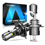 NovSightΣετ Λάμπες Αυτοκινήτου H4 LED με Προτζέκτορα 12V 60W 17000LM 6500K IP68 A500-N91