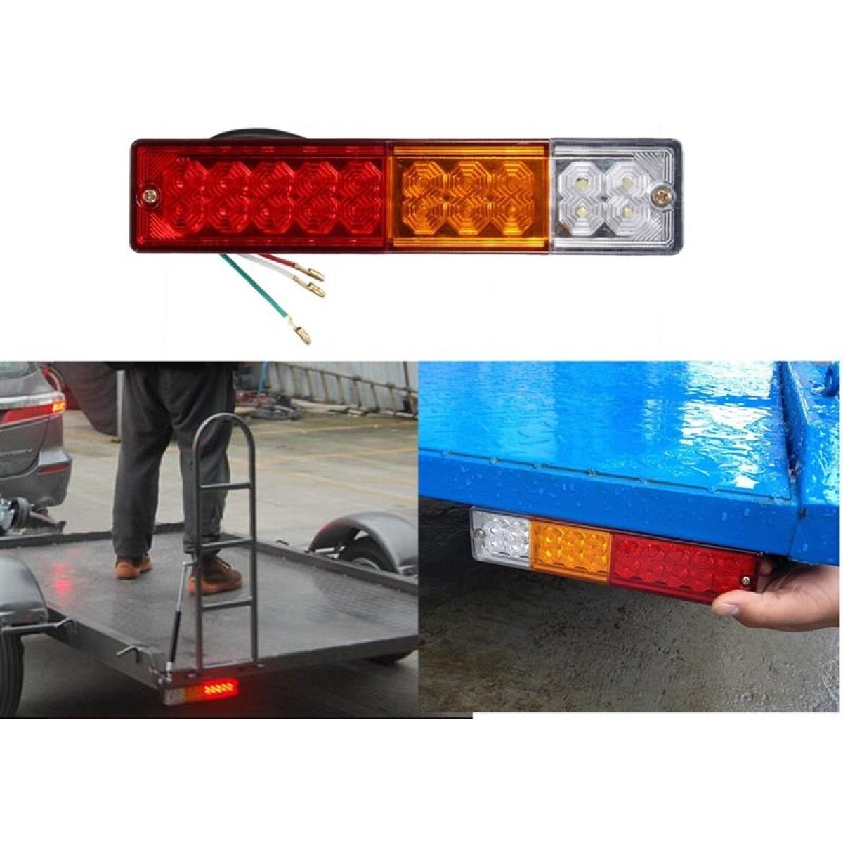 Οπίσθιο Φανάρι LED 10–30V Με 20 LED