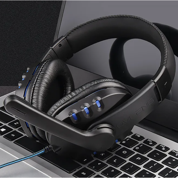 OVLENG P3 Ενσύρματα HiFi Ακουστικά Με Μικρόφωνο Και USB Σύνδεση