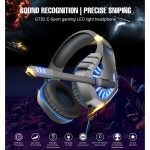 OVLENG P40 Ενσύρματα Gaming Ακουστικά Over-Ear Με LED Φωτισμό